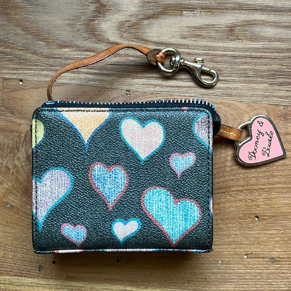 Authentic Dooney & Bourke Y2K Mini Card Wallet